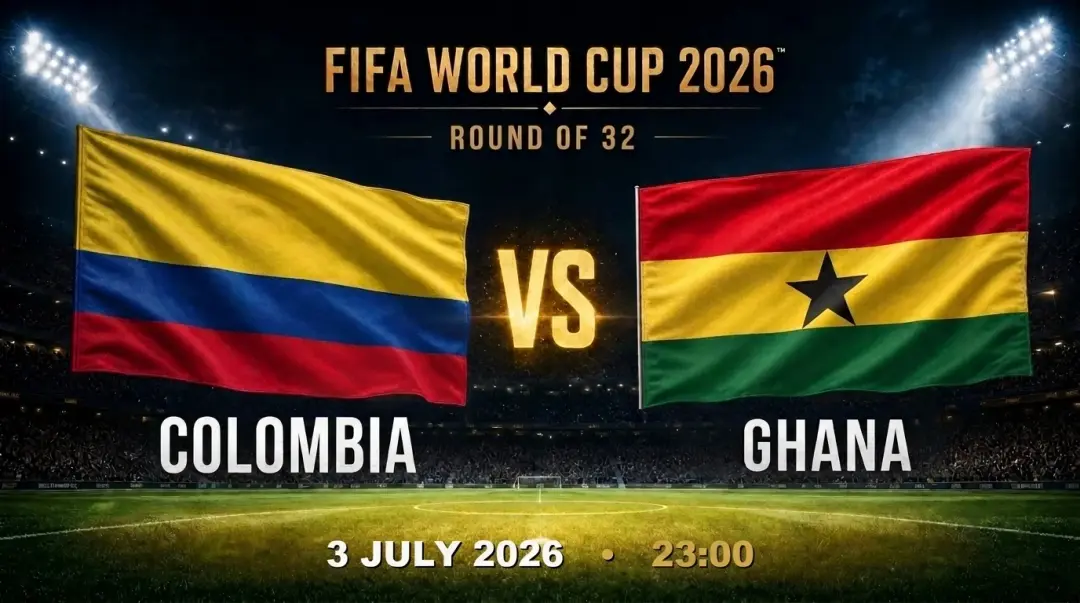 Ghana vs Colombia: World Cup Watch + Party