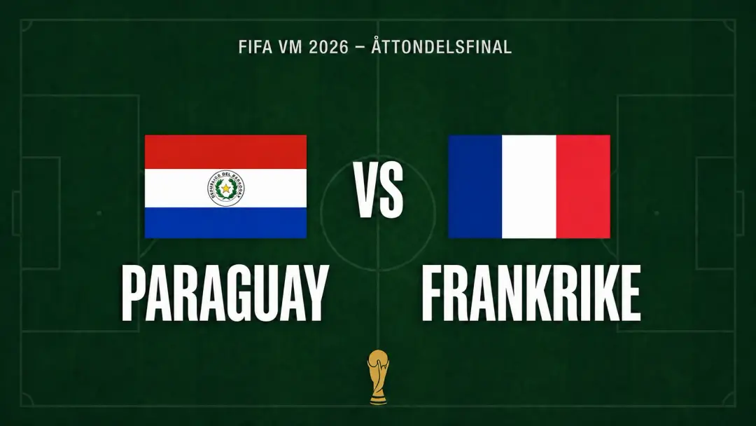 VM 2026 Paraguay - Frankrike