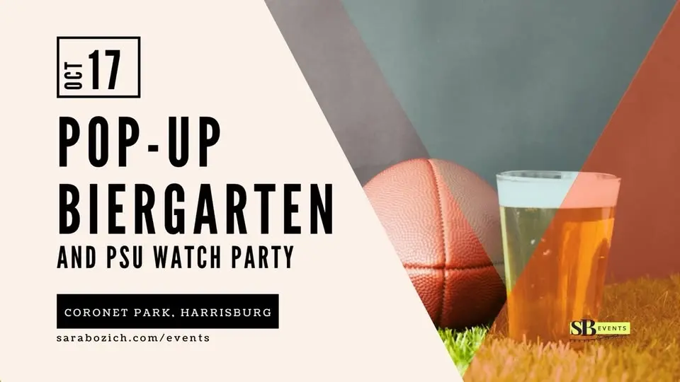 Pop-Up Biergarten + PSU Watch Party at Coronet Park