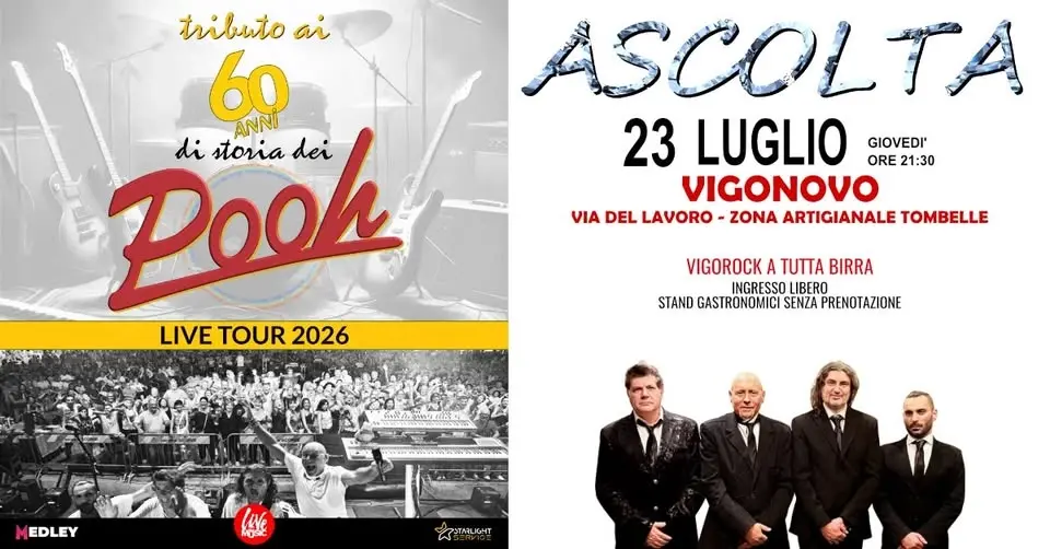 Ascolta POOH Tribute Band