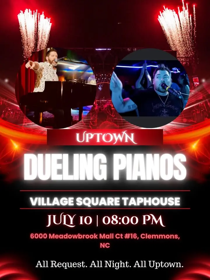 Uptown Dueling Pianos DEBUT at Village Square Taphouse