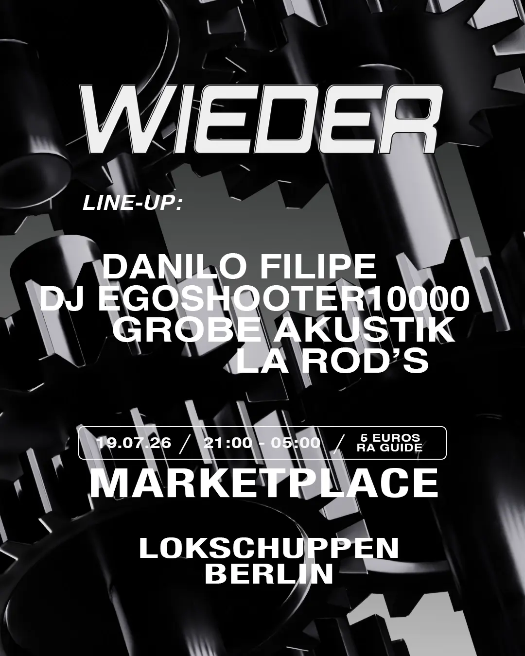 wieder: BOILER ROOM SETUP + MARKETPLACE