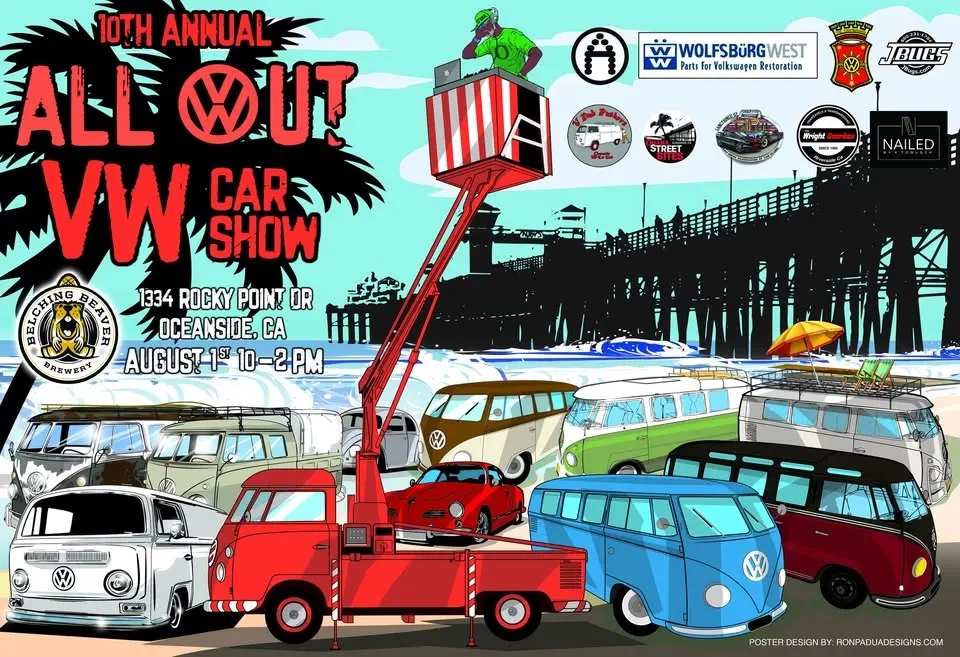 10th Annual All Out VW Car Show