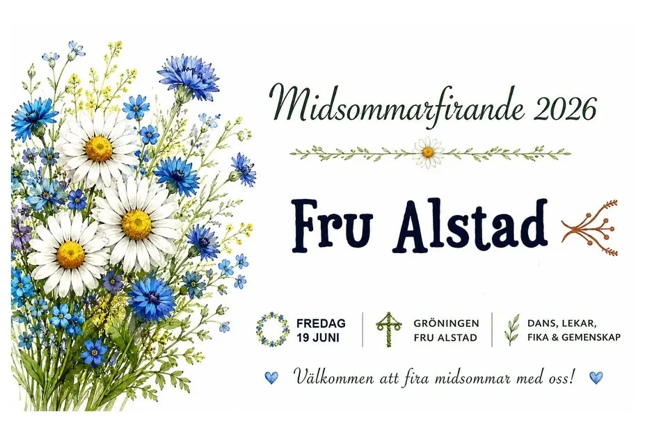 Midsommarfirande i Fru Alstad