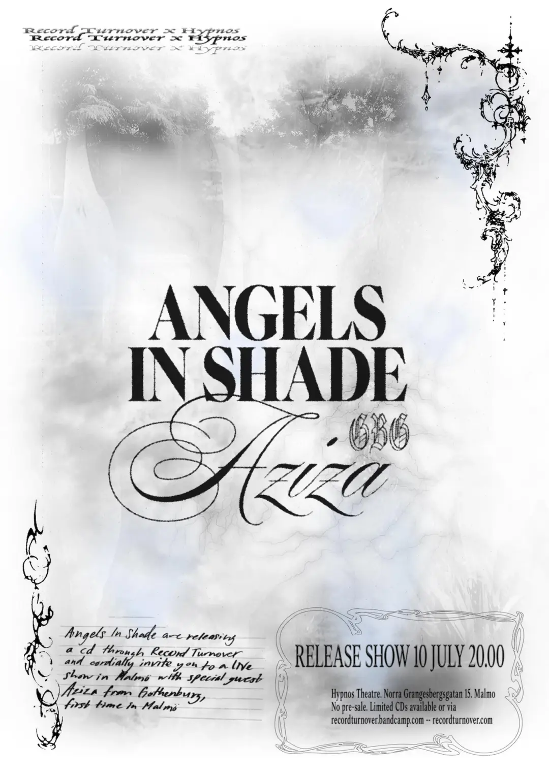 Release show: Angels In Shade + Aziza