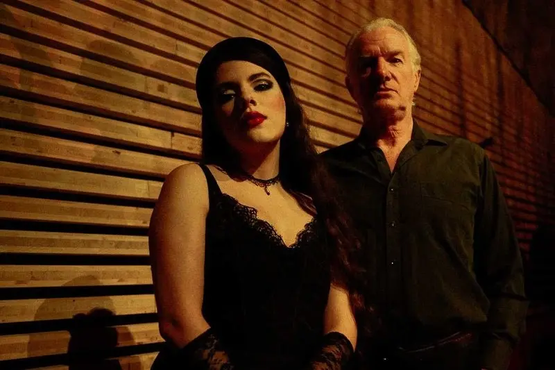 Mick Harvey & Amanda Acevedo with band