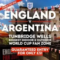 England v Argentina: World Cup Fan Zone | Tunbridge Wells