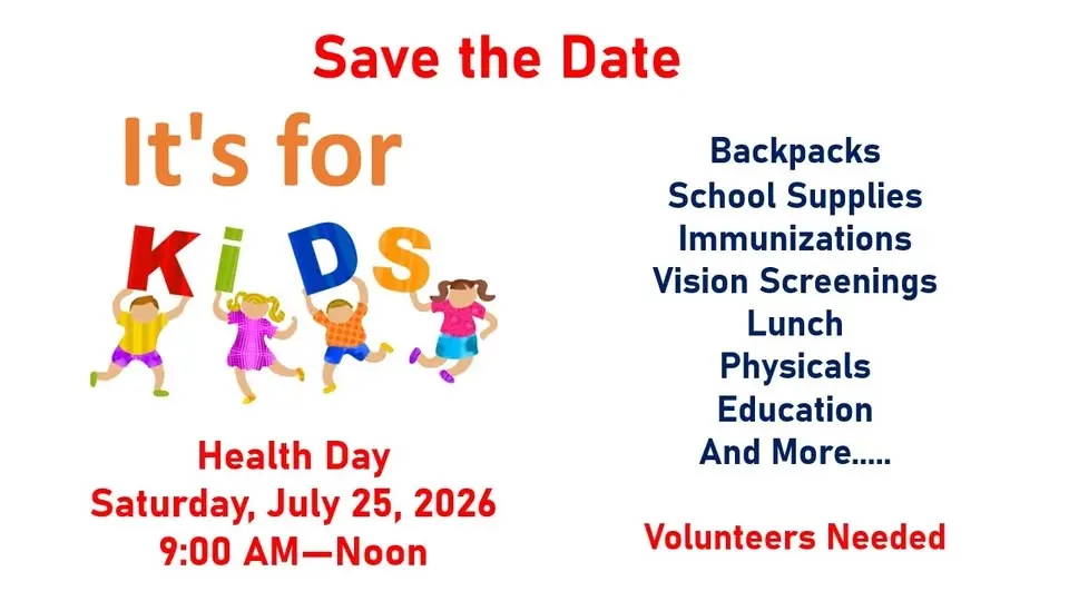 Kid's Health Day Back to School Readiness 2026