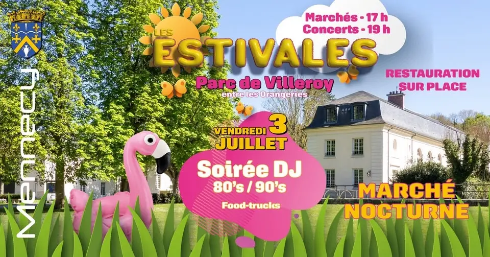 Estivales 2026 + marché nocturne - Vendredi 3 juillet 🌅🎼