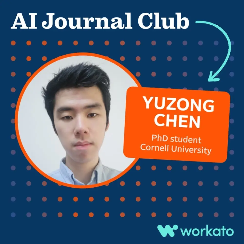 AI Journal Club ft. Yuzong Chen (Cornell PhD Research)