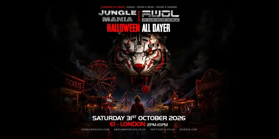 Jungle Mania meets AWOL | London Halloween