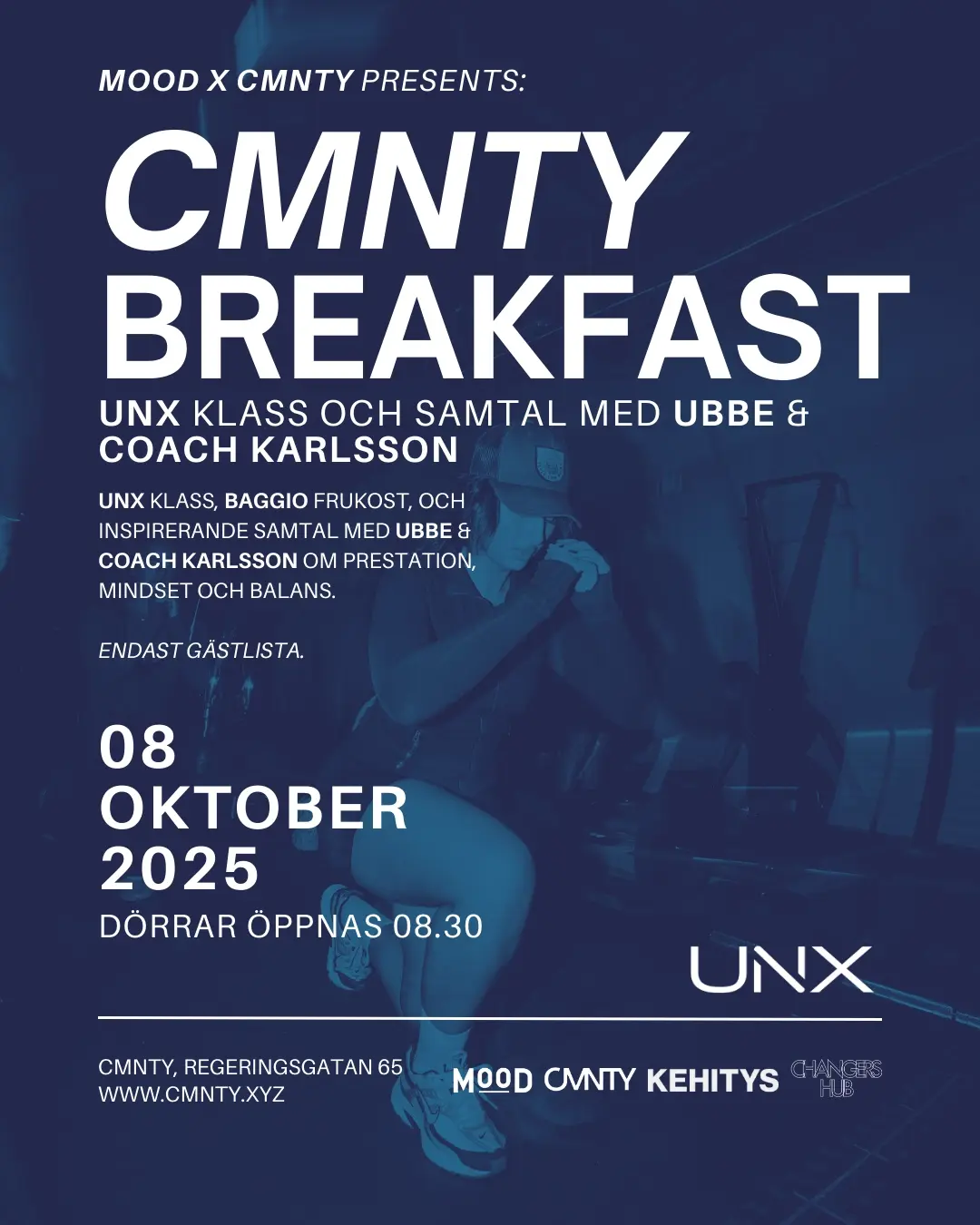 CMNTY Breakfast - UNX klass med Ubbe och Coach karlsson