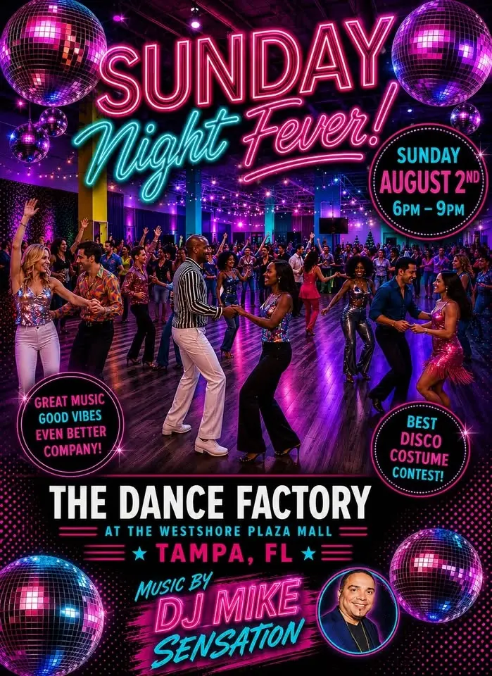 Sunday Night Fever- Best Disco Costume Contest