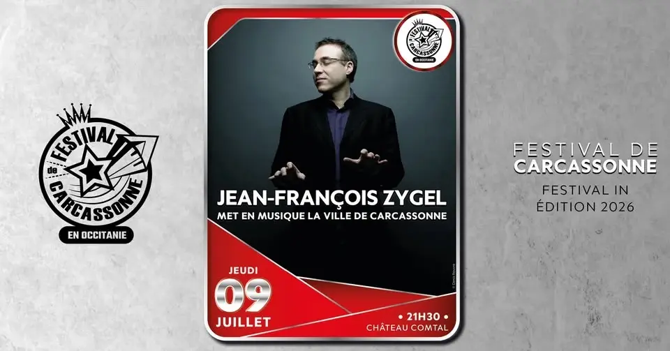 Jean-François Zygel met en musique la Ville de Carcassonne - Festival de Carcassonne 2026
