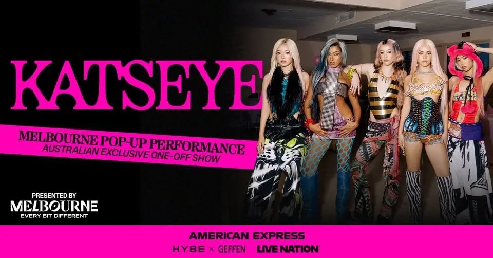 KATSEYE | Melbourne Pop-up Performance