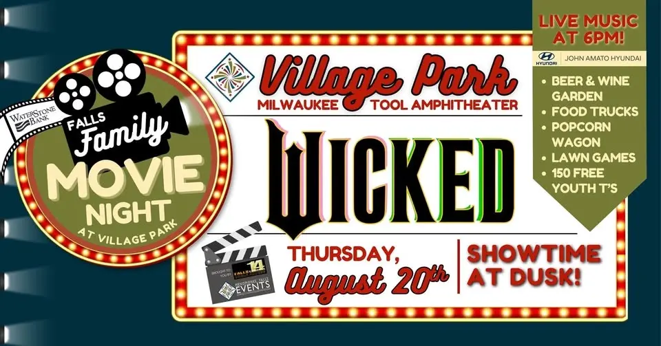 FALLS FAMILY MOVIE NIGHT | "Wicked" Presented by Waterstone Bank