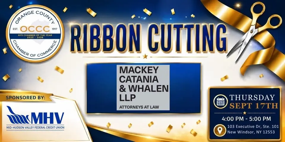 Ribbon Cutting: Mackey Catania & Whalen LLP