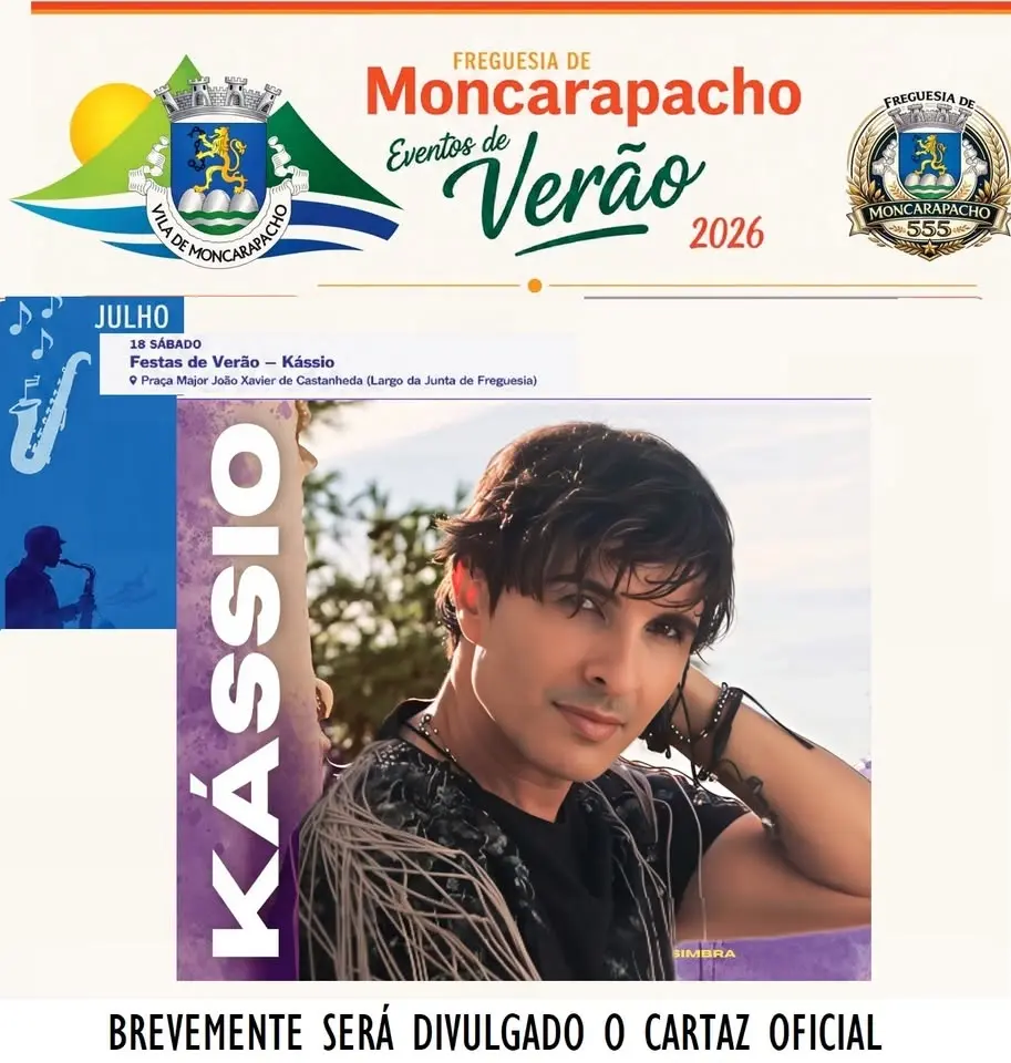 Kássio nas Festas de Verão em Moncarapacho-Algarve