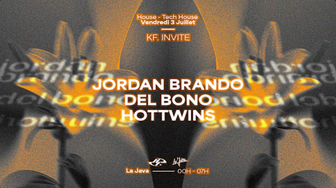 Kf. Invite Jordan Brando, Del Bono & Hottwins