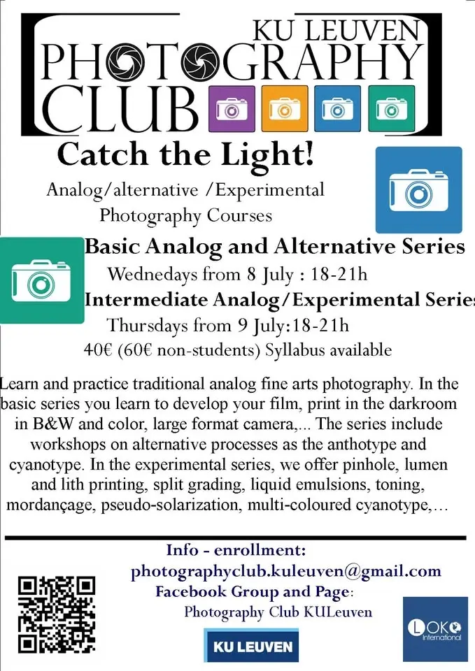 Catch the Light! Basic Analog and Alternative Summer Series