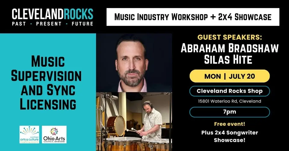 Workshop and 2x4: Music Supervision and Sync Licensing