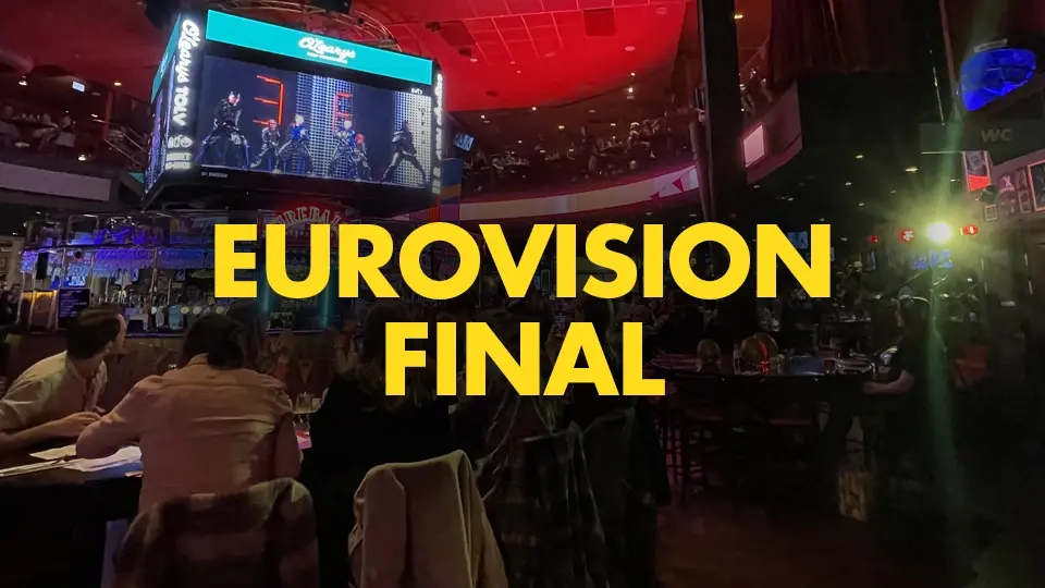 Eurovision-final på O'Learys Tolv