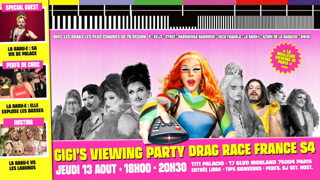 Gigi’S Viewing Party - Drag Race France Saison 4! - Ep 06!