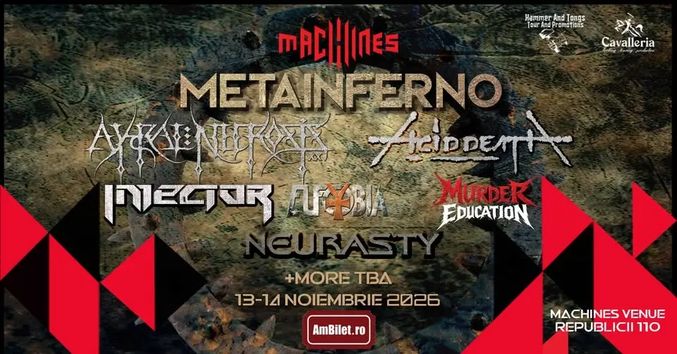 ⛓️METAINFERNO FEST <13-14> NOV⛓️ | Machines Venue