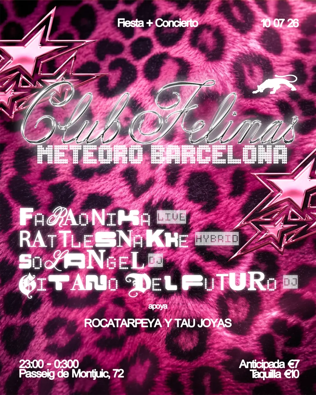 CLUB FELINAS x Meteoro