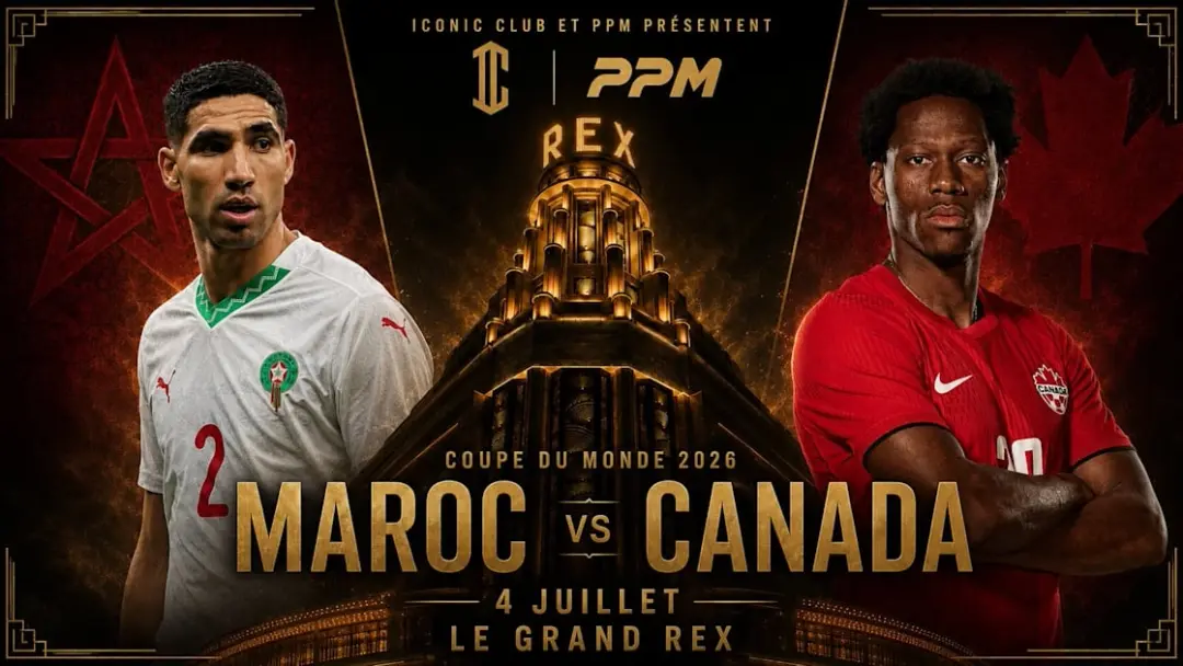 Maroc Vs Canada - Coupe Du Monde Au Grand Rex