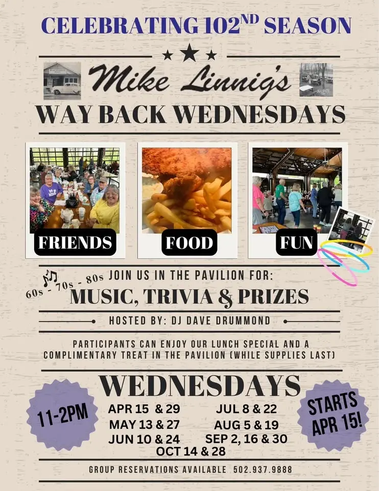 Way Back Wednesdays at Mike Linnig's Restaurant