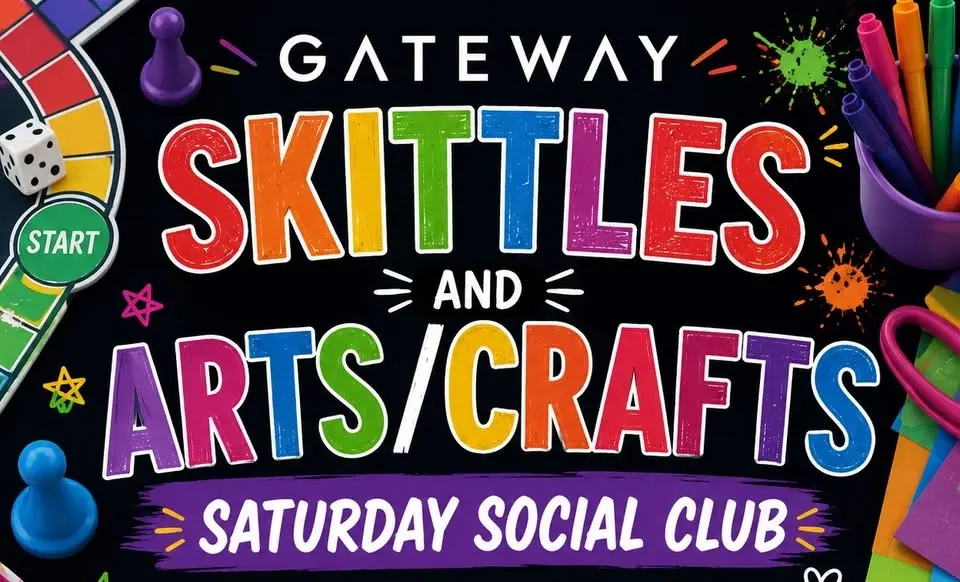 Skittles and arts/crafts Saturday social club