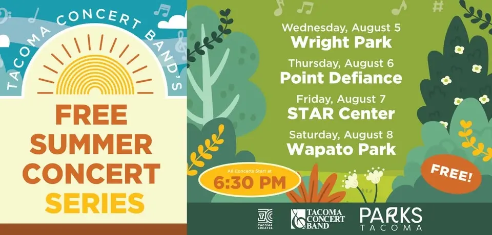 Free Summer Concert at Wapato Park