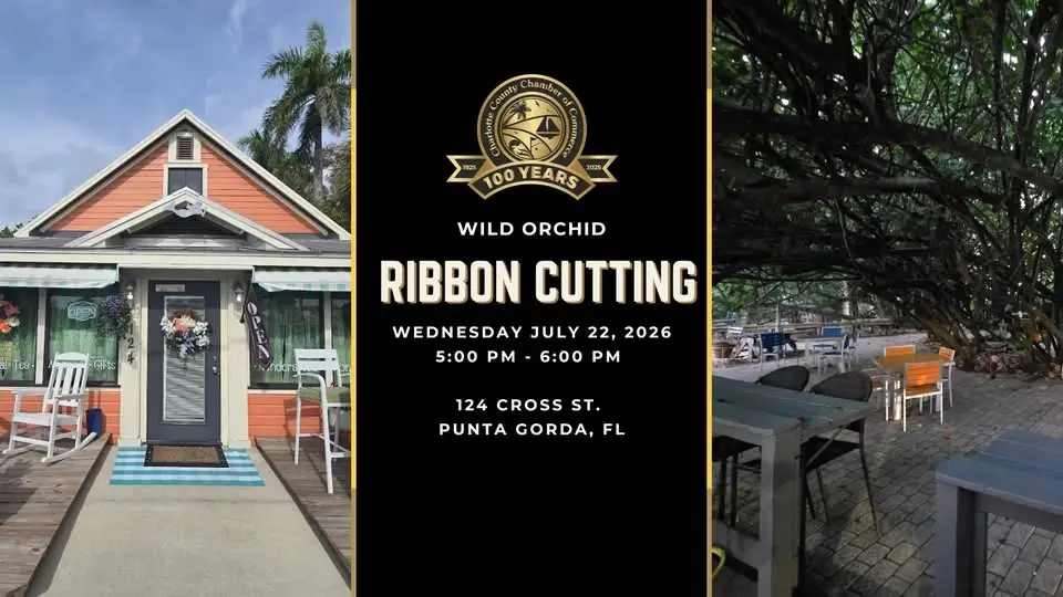 Wild Orchid Ribbon Cutting