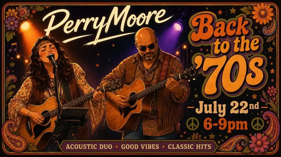 PerryMoore - Back to the '70s Live at Cut River Grille!