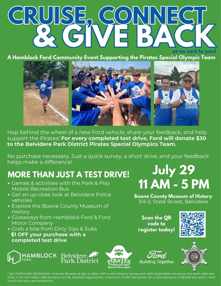 Cruise, Connect, & Give Back to the Pirates Special Olympic Team!
