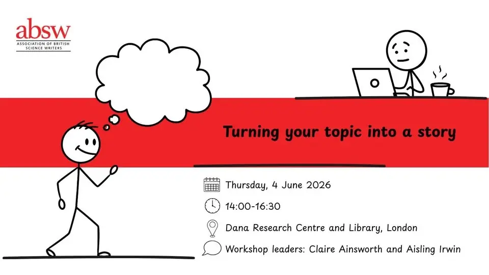 Workshop: Turning your topic into a story