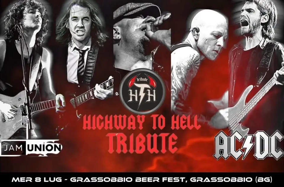 HIGHWAY TO HELL - AC/DC tribute live at GRASSOBBIO BEERFEST, Grassobbio (BG)