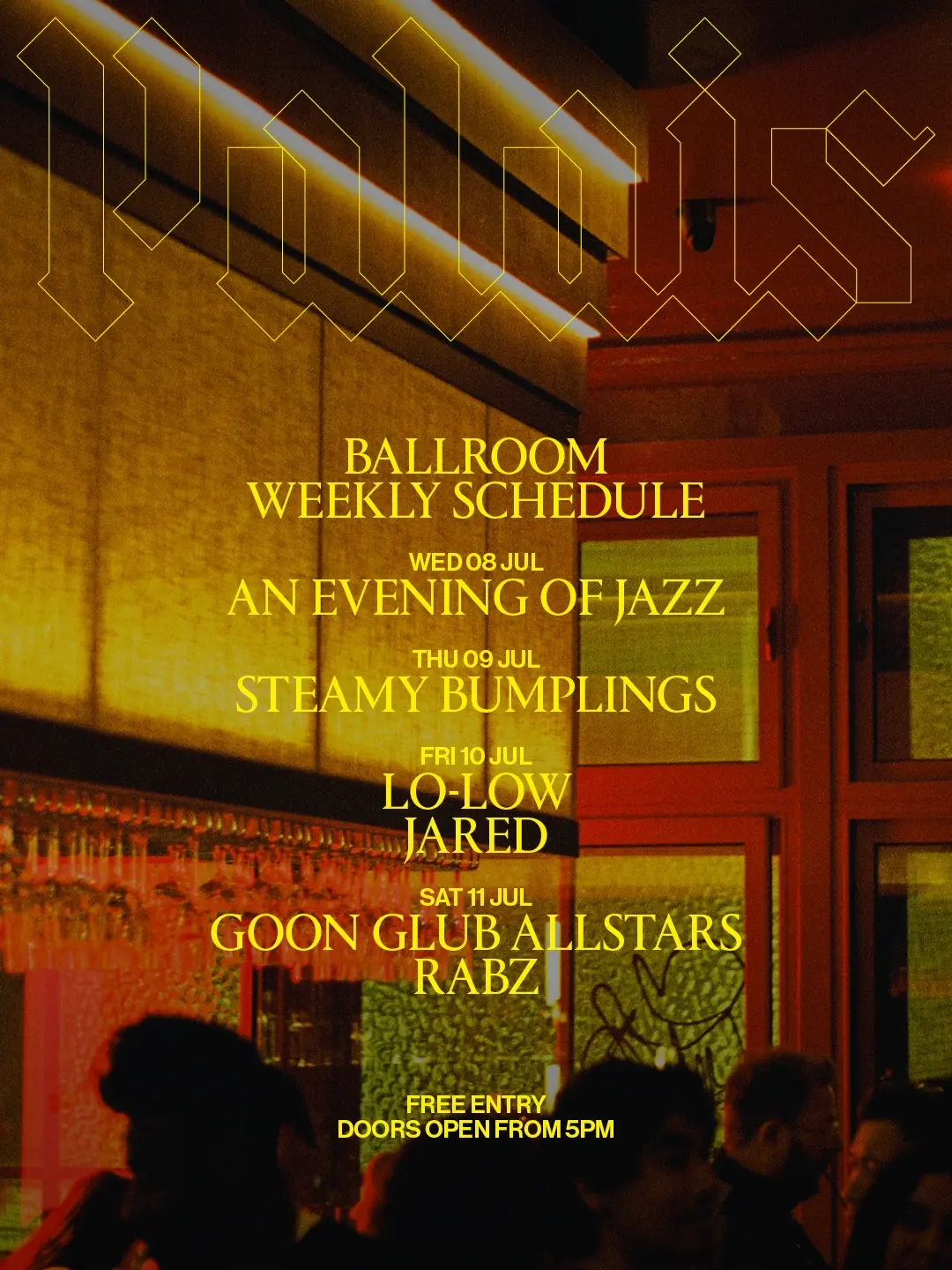 Ballroom at Palais: Goon Club Allstars & Rabz