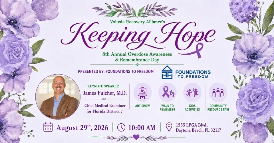 8th Annual Keeping Hope: Overdose Awareness & Remembrance Event