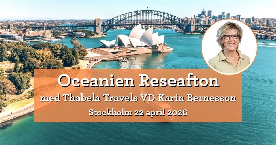 Oceanien reseafton | Stockholm