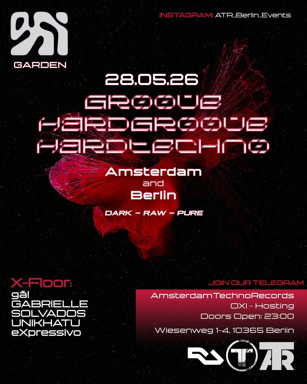 Amsterdam Techno Records and OXI on Thursday's [Amsterdam and Berlin]