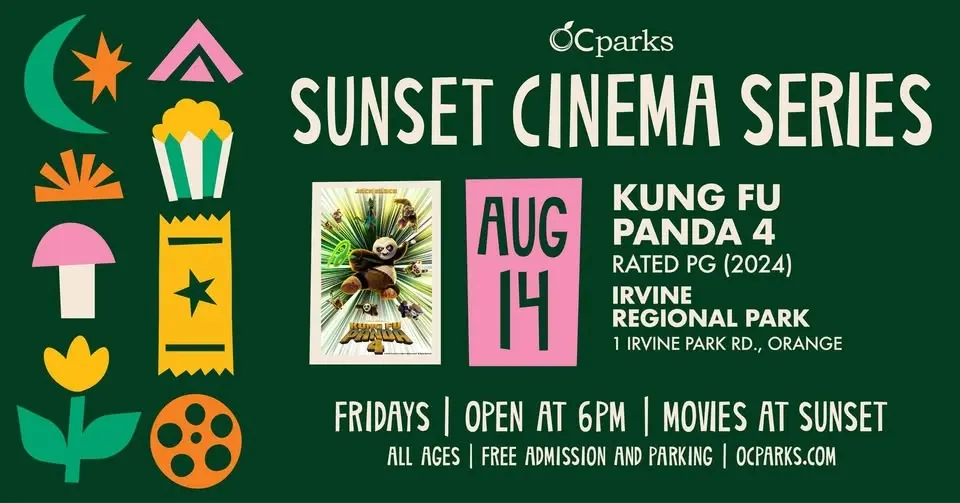 Kung Fu Panda 4: 2026 OC Parks Sunset Cinema Series