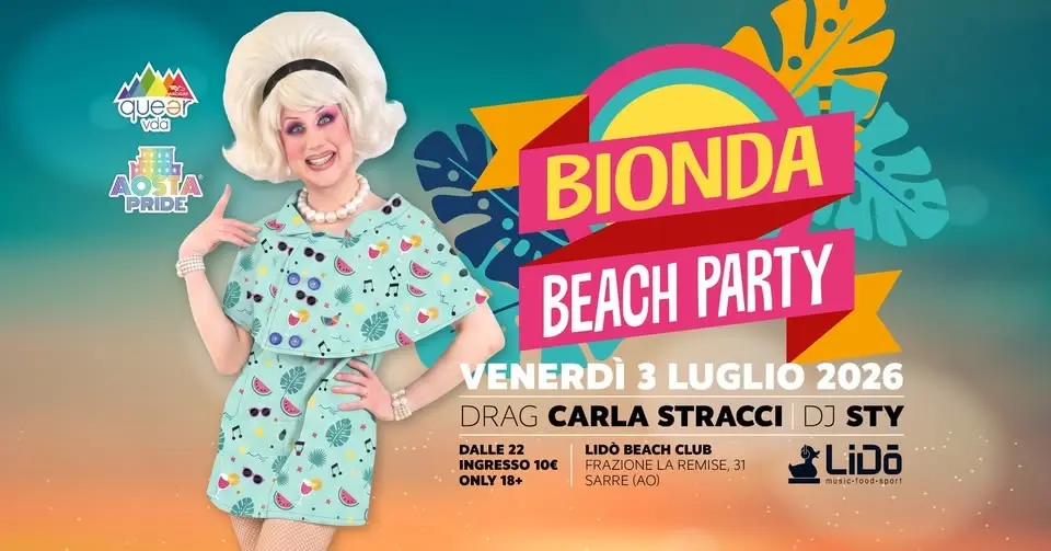 BIONDA beach party - drag show e dj set