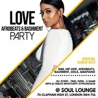 Love Afrobeats & Bashment Party