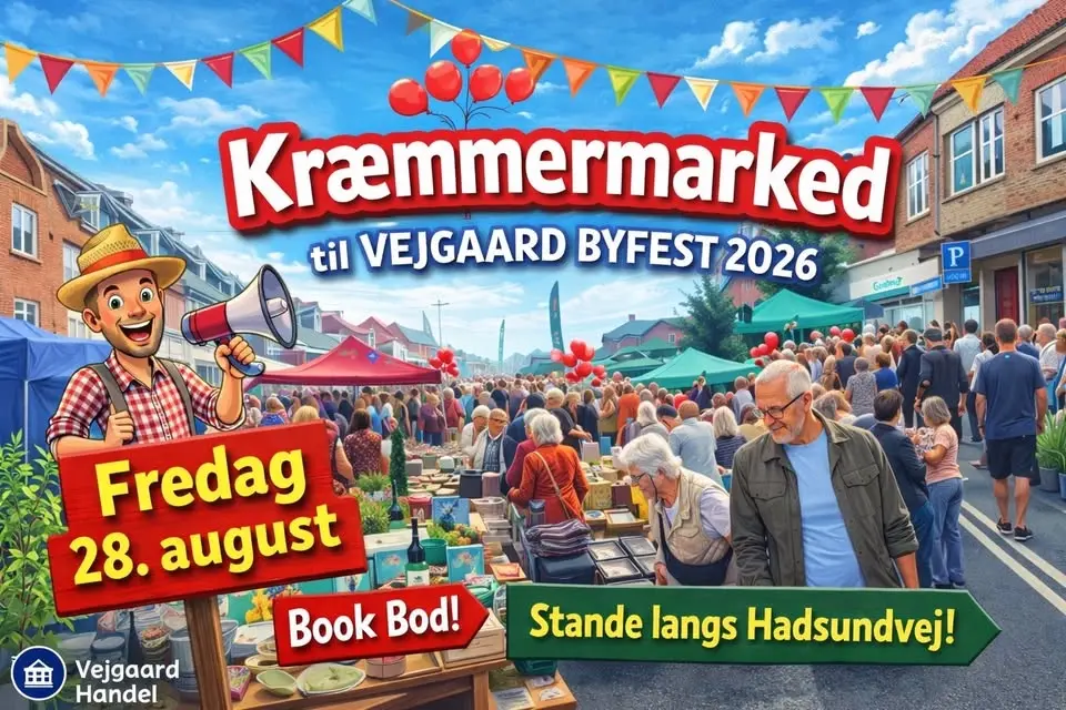 Kræmmere til Kræmmermarked i Vejgaard