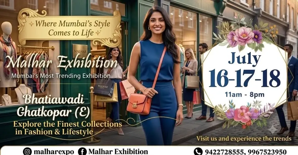 Festive Chic Style, Malhar Exhibition