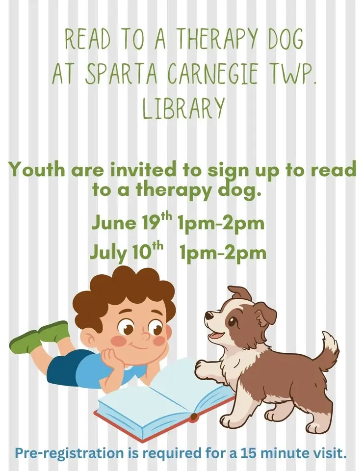 Read to a Therapy Dog