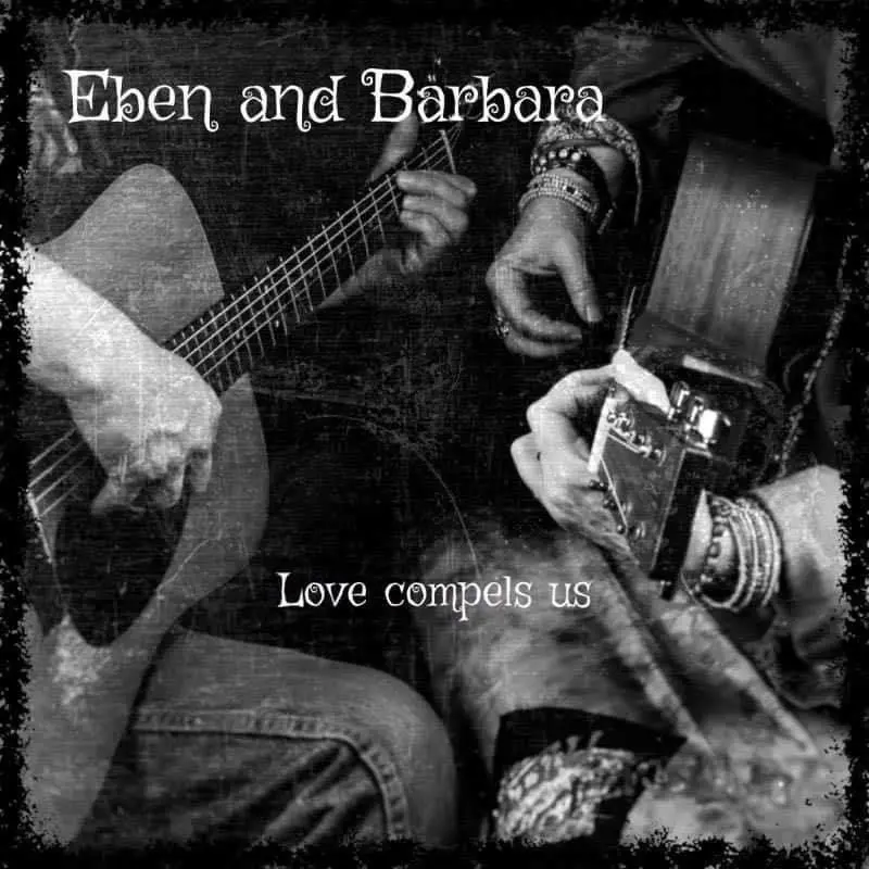 Barb and Eben, sing-a-long in the park