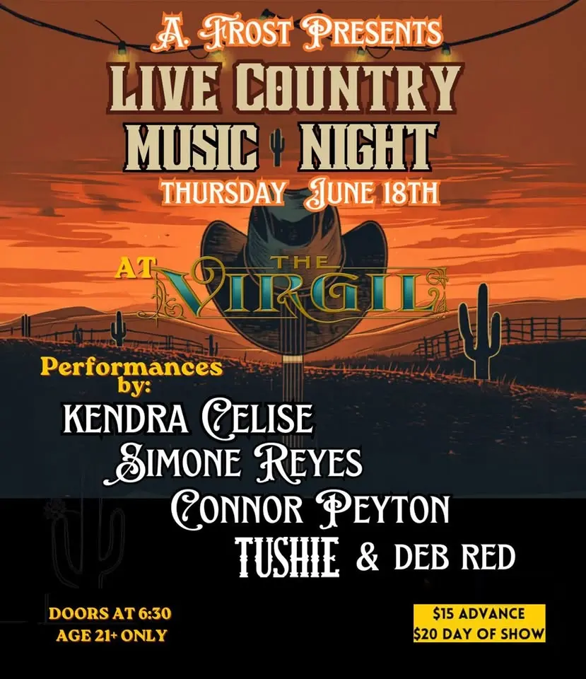 "LIVE COUNTRY MUSIC NIGHT" feat. TUSHIE  🍑🍑🤠🤠